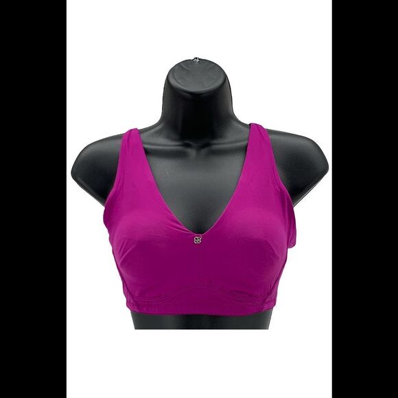 Breezies Other - Breezies Infinite Stretch Unlined Wirefree Comfort Bra Dahlia -